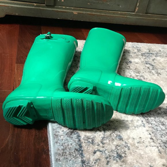 Women's Original Tall Gloss Hunter Rain Boots - Picture 2 of 5